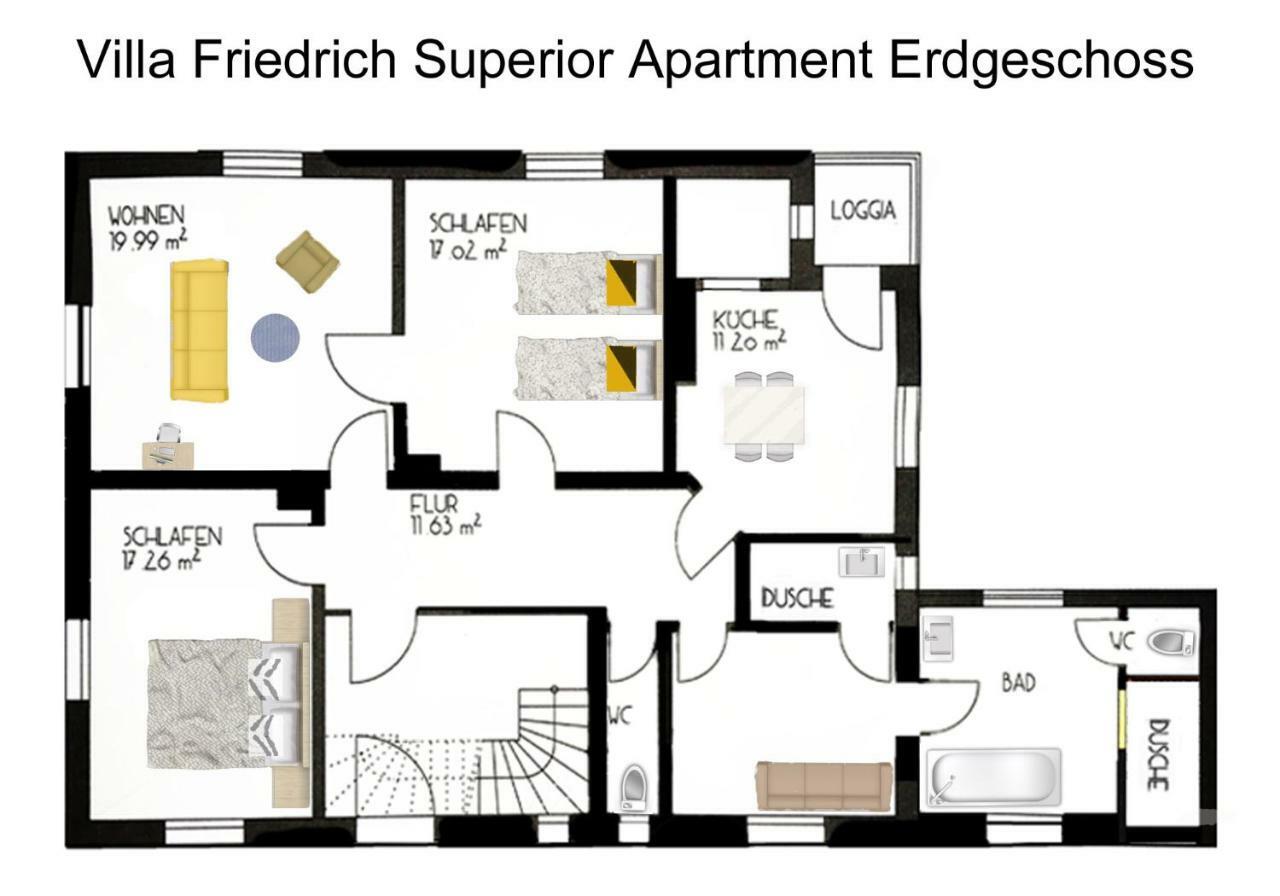 Villa Friedrich Bayreuth Dış mekan fotoğraf